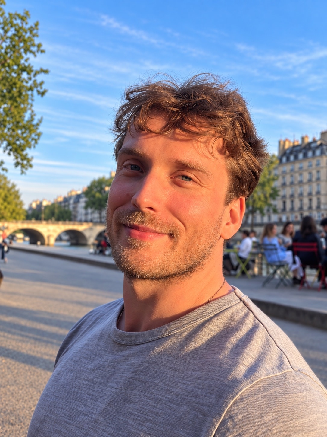 Portrait de Nicolas Chapuis à Paris